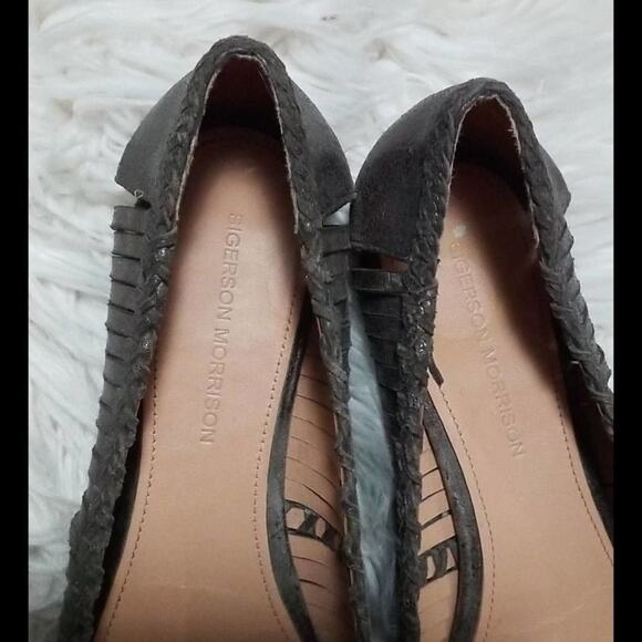 SIGERSON MORRISON LEATHER FLATS SIZE 9B - Picture 5 of 5